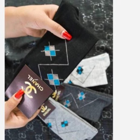 جوراب ساق بلند مردانه 12 جفتی برند متفرقه کیفیت خوب