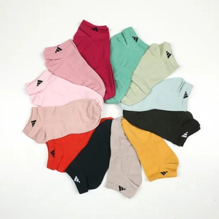 جوراب مچی فانتزی آدیداس 12 جفتی برند آدیداس