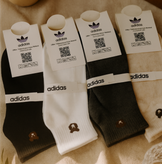 جوراب مچی فانتزی طرح تدی 12 جفتی برند Adidas