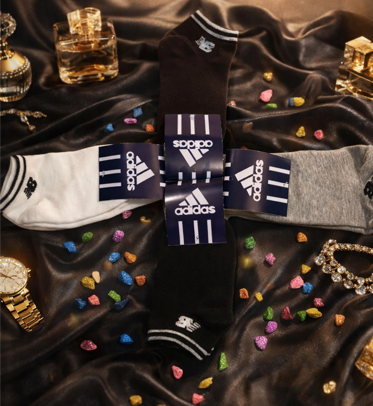 جوراب مچی مردانه اسپرت 12 جفتی برند آدیداس