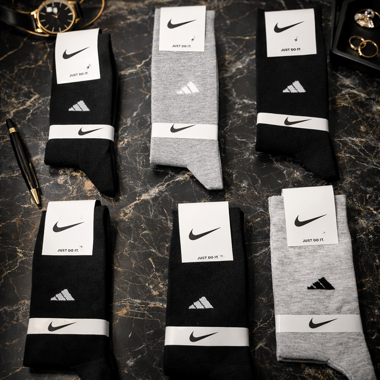 جوراب ساق بلند مردانه برند نایکی فری سایز