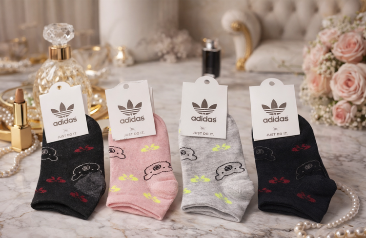 جوراب مچی فانتزی تدی 12 جفتی