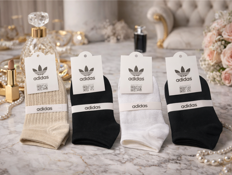جوراب زیر قوزکی ساده خنک 12 جفتی برند آدیداس