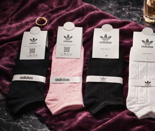 جوراب مچی فانتزی زنانه ریز بافت نخی نرم و لطیف