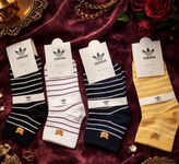 جوراب مچی فانتزی زنانه و دخترانه 12 جفتی برند آدیداس