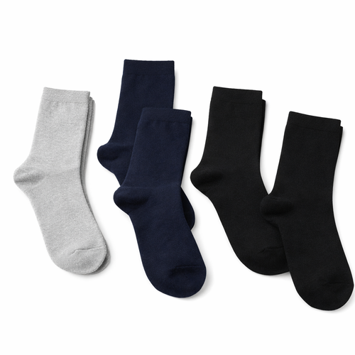 جوراب ساق بلند نخی ساده 12 جفتی برند نایکی socks naiki