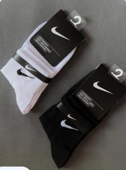 Socks naiki نخی 12 جفتی برند نایکی فری سایز