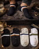 Socks Adidas زیر قوزکی ساده خطی نخی نرم و لطیف مداوم بسته بندی سلفونی 12 جفتی